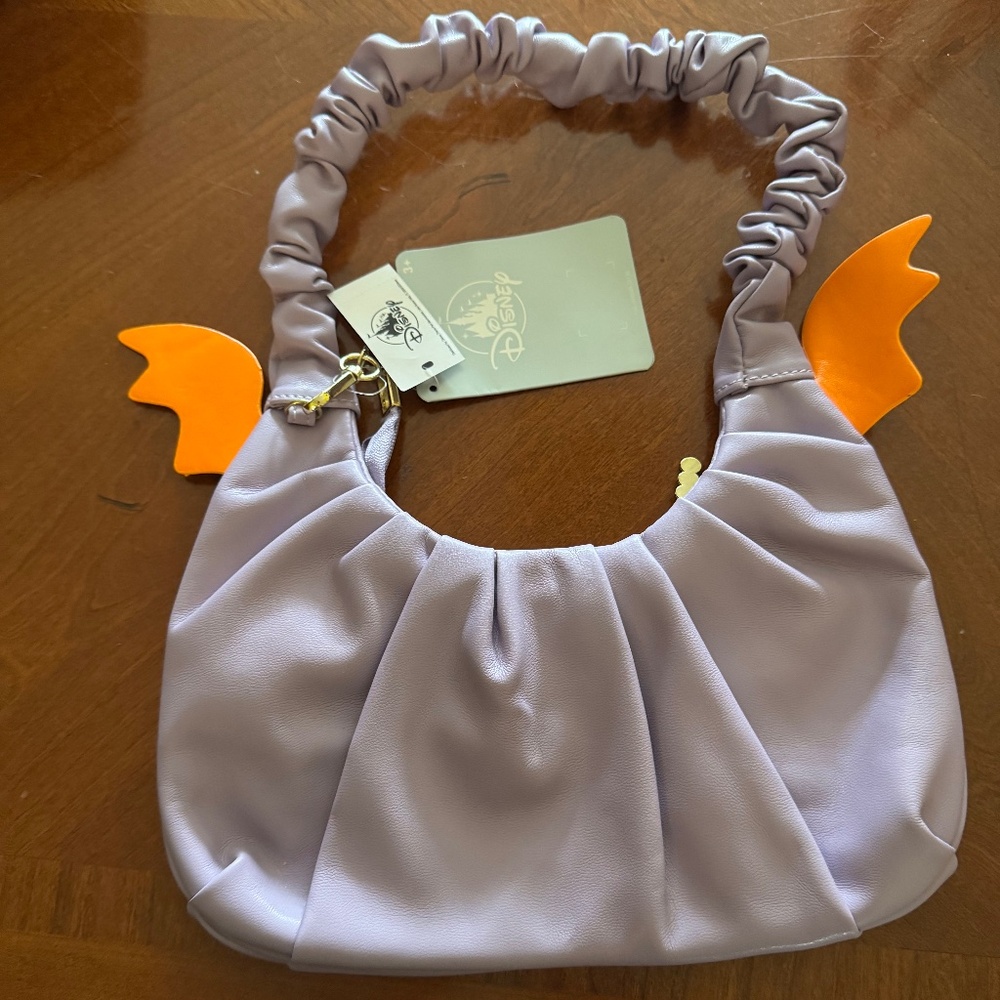2022 Disney Parks Exclusive Epcot Figment Purse Epcot 40th Anniv.  NWT